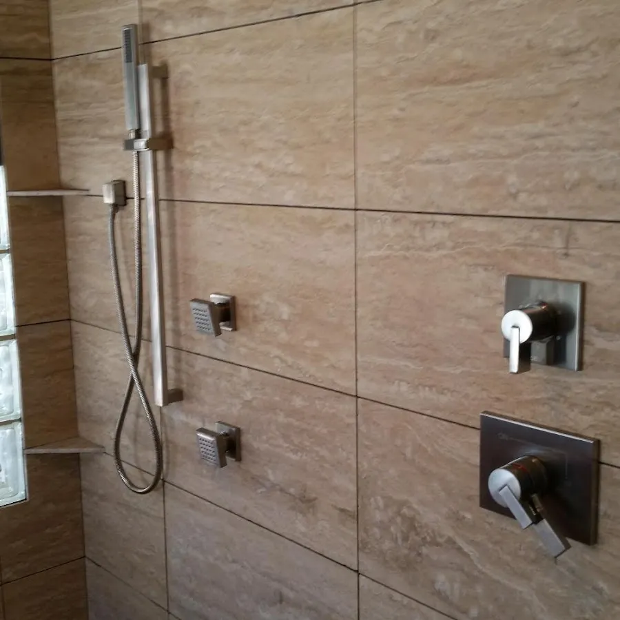 Shower fixture installation for Water Heater Replacement in Arizona City